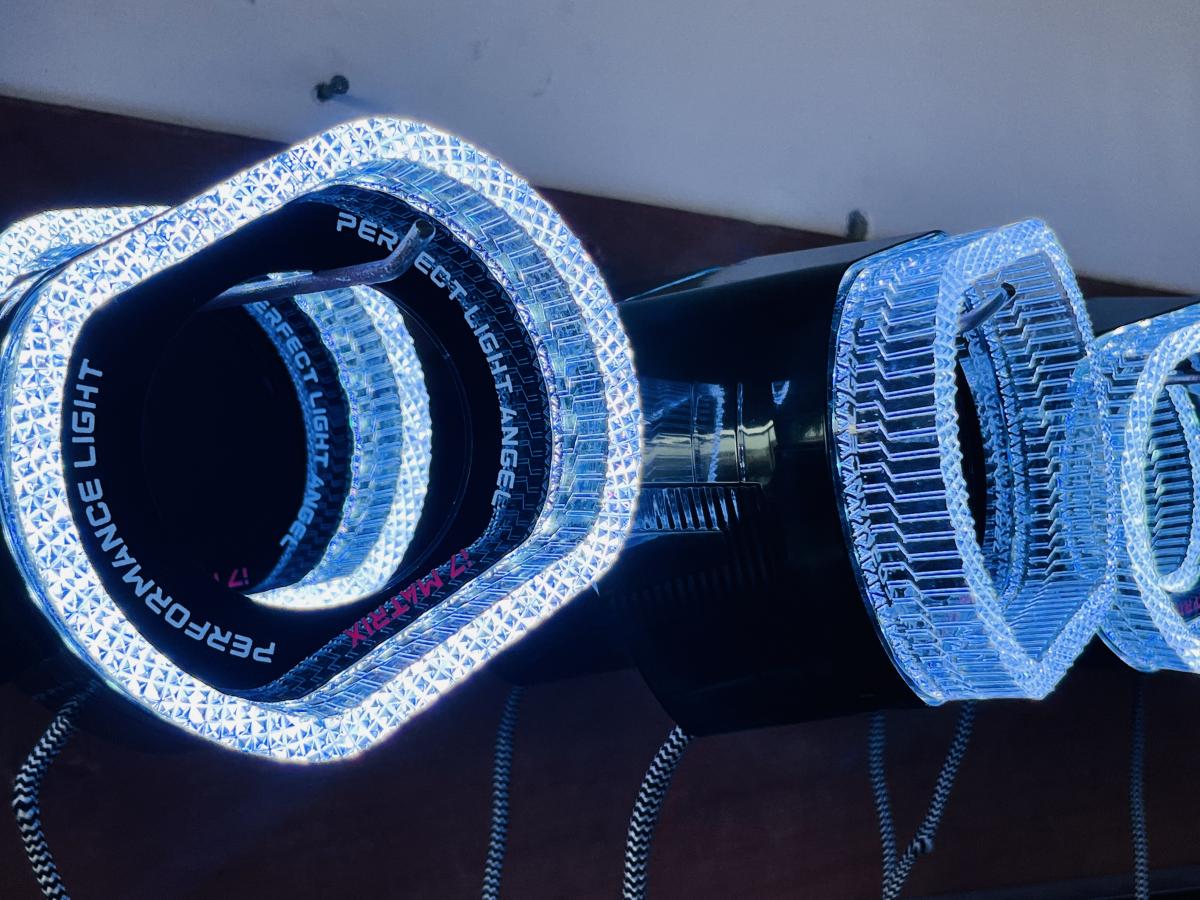 Декоративна маска для лінзи i7O с LED
