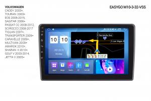 Штатна автомагнітола EasyGo M10-3-32-VSS_2 Volkswagen Universal