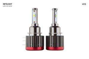 Комплект светодиодных ламп Infolight S2 H15 60W