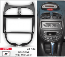 Переходная рамка CARAV 22-123 Peugeot