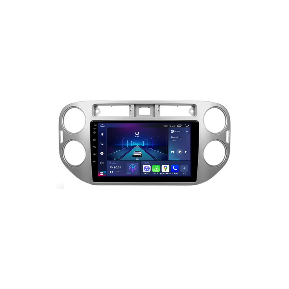 Штатное головное устройство EasyGo VW901-F50 9 inch Volkswagen Tiguan 2011-2016