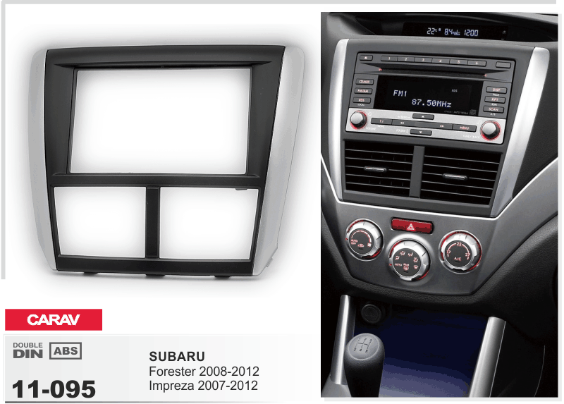 Переходная рамка Subaru Forester, Impreza Carav 11-095