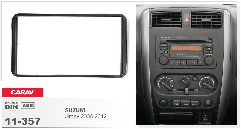 CARAV 11-357 2-din