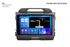 Штатное головное устройство EasyGo M9-3-32-KS QLED KIA Sportage