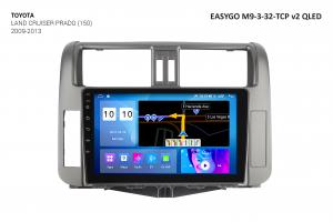 Штатное головное устройство EasyGo M9-3-32-TCP v2 QLED Toyota Land Cruiser Prado (150)