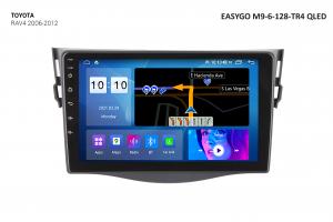 Штатний головний пристрій EasyGo M9-6-128-TR4 QLED Toyota RAV4