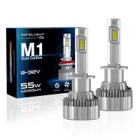 Комплект світлодіодних ламп Infolight M1 Dual Canbus H1 55W