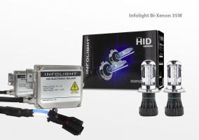 Комплект биксенона Infolight H4 6000К  35W