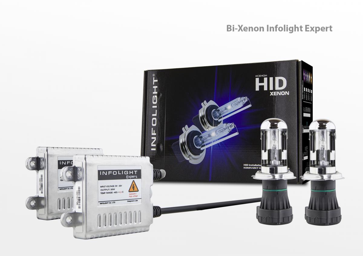 Комплект біксенону Infolight Expert H4 6000К 35W