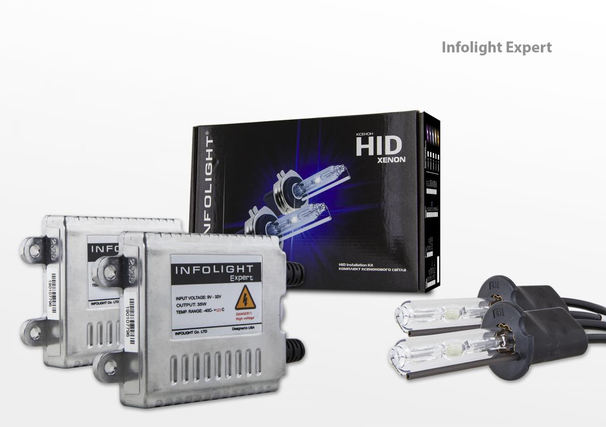 Комплект ксенону Infolight Expert H3 6000K