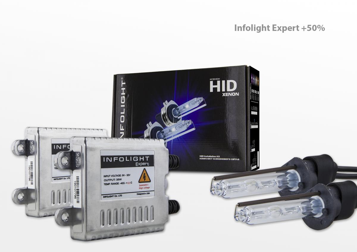 Комплект ксенона Infolight Expert +50% H1 5000K