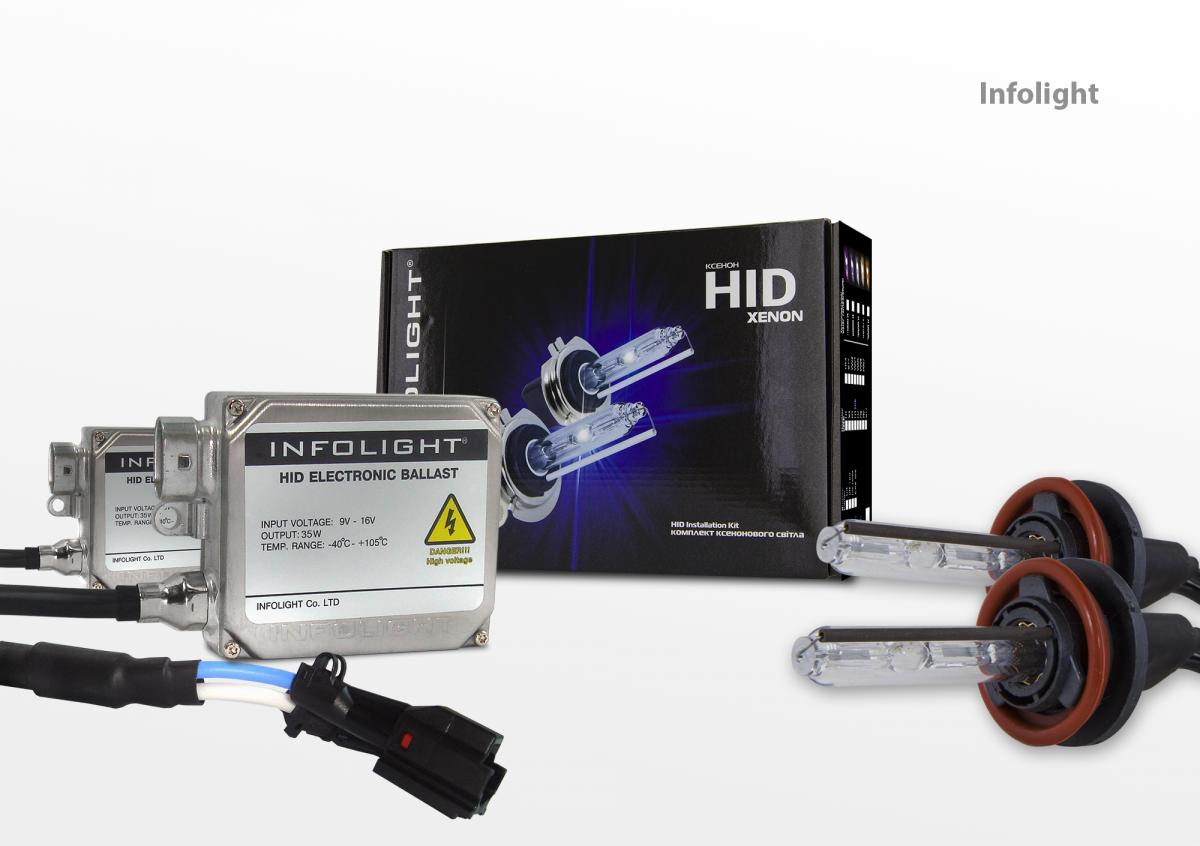 Комплект ксенону Infolight H11 4300K
