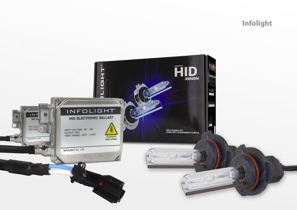 Комплект ксенона Infolight HB4(9006) 6000K