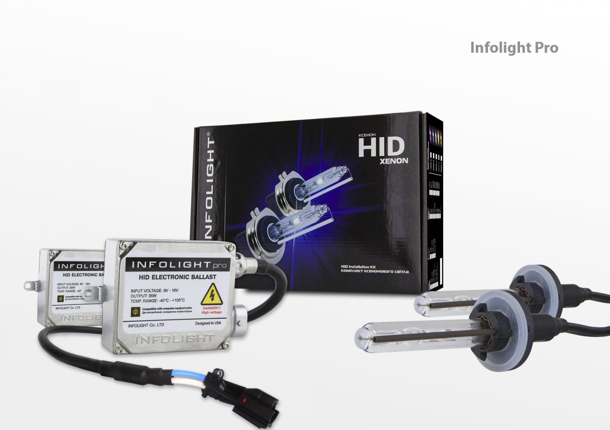 Комплект ксенону Infolight Pro H27 6000K