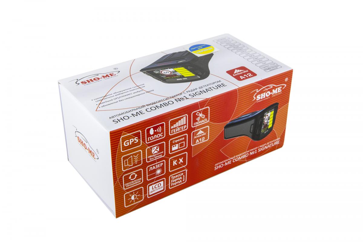 Відеореєстратор Sho-Me Combo №1 Signature