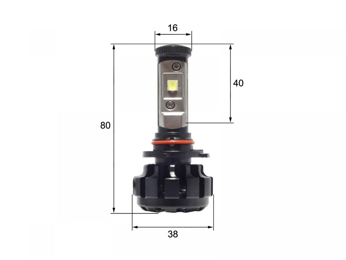 Комплект світлодіодних ламп Sho-Me G1.4 9005 40W