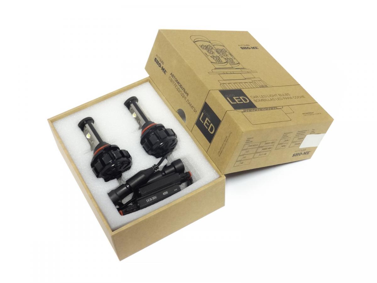 Комплект светодиодных ламп Sho-Me G1.4 9006 40W