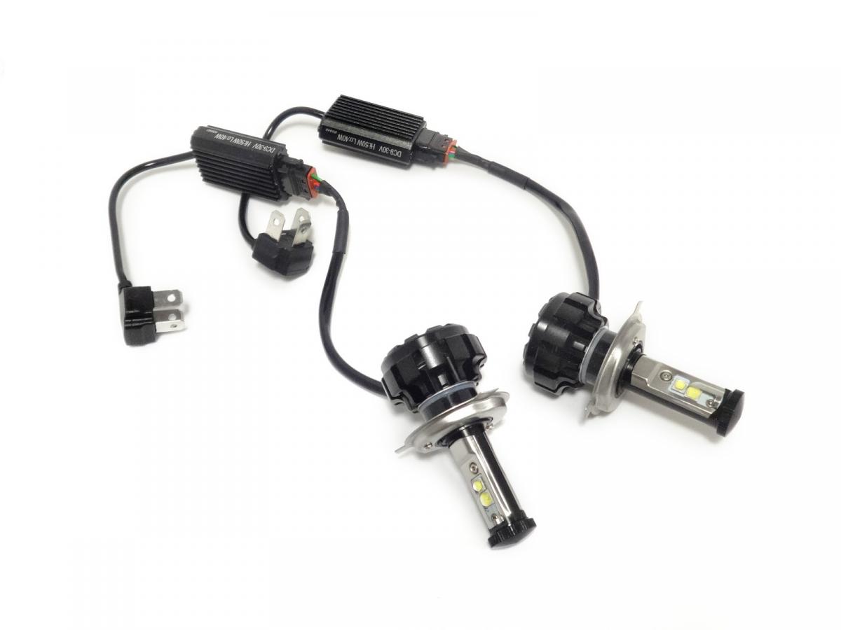 Комплект светодиодных ламп Sho-Me G1.4 H4 40/50W