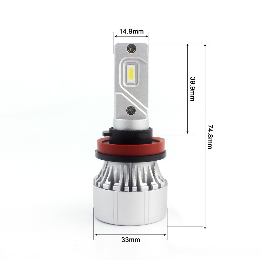 Комплект светодиодных ламп Sho-Me F6 H11 32W