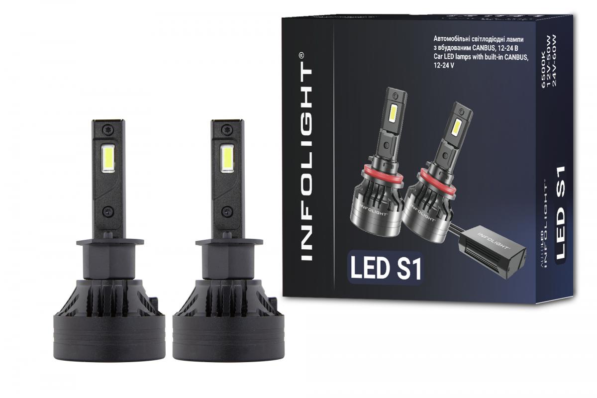Комплект светодиодных ламп Infolight S1 H1 50W