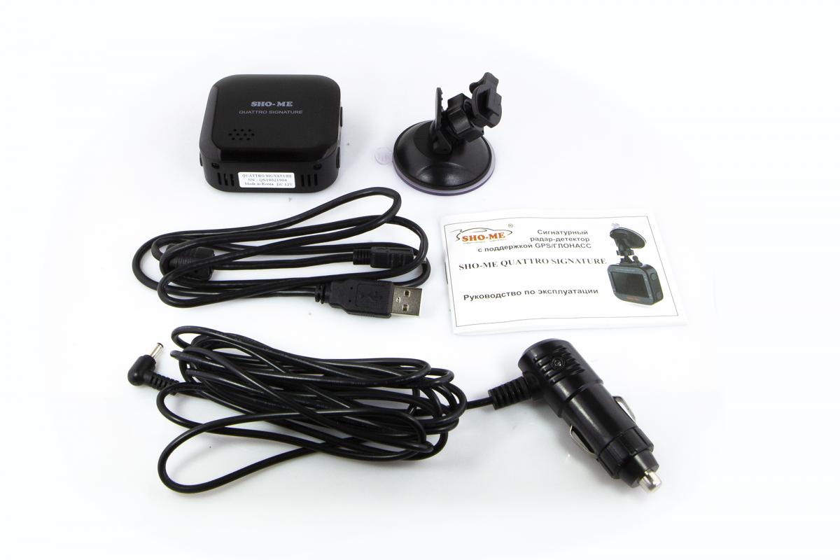 Радар-детектор Sho-Me Quattro Signature