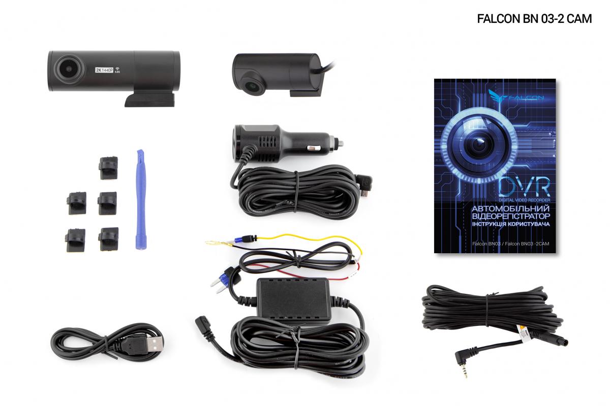 Відеореєстратор Falcon BN03-2CAM