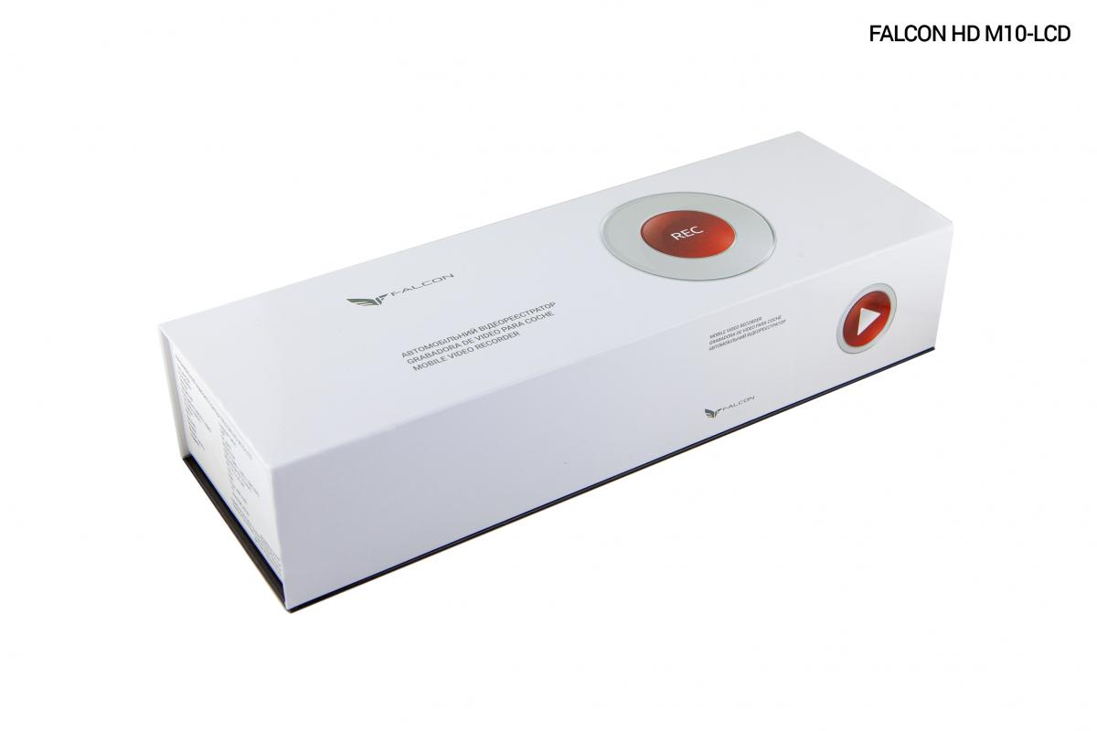 Мобільний відеореєстратор Falcon HD M10-LCD