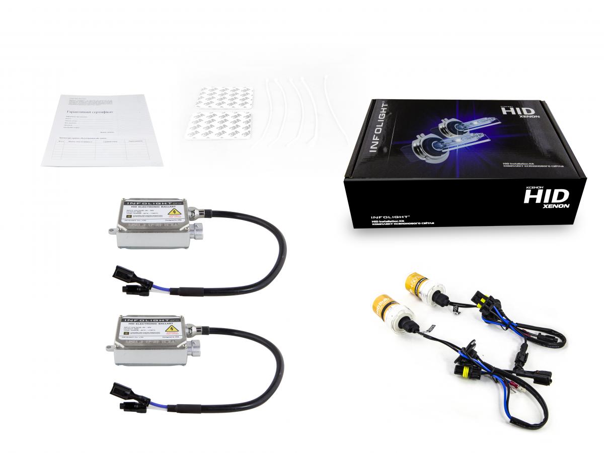 Комплект ксенона Infolight Pro +50% HB4(9006) 4300K