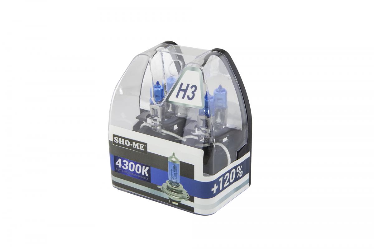 Галогенова лампа Sho-Me H3 4300K +120