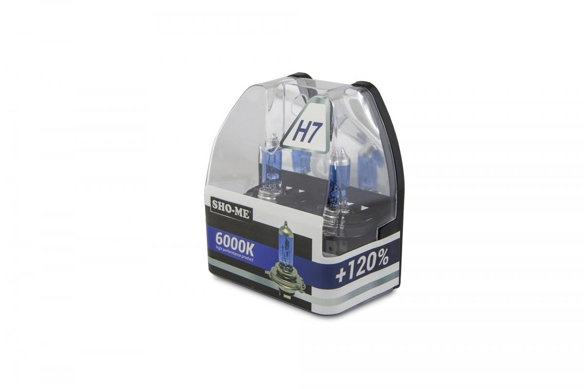 Галогенова лампа Sho-Me H7 4300K +120