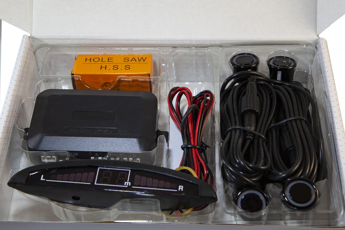 Парковочный радар Falcon 2098 black-4