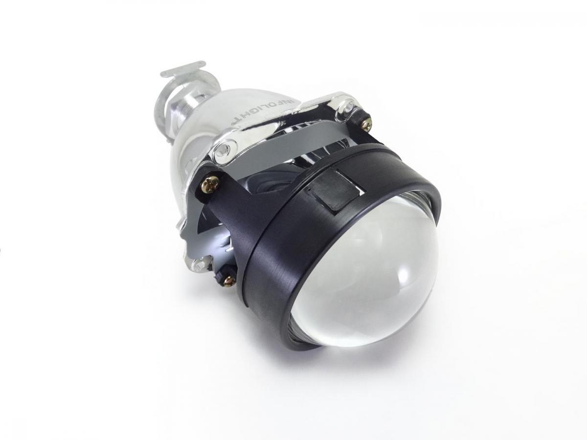 Біксенонові лінзи Infolight G5 Ultimate тип 3 з LED ангельськими очками