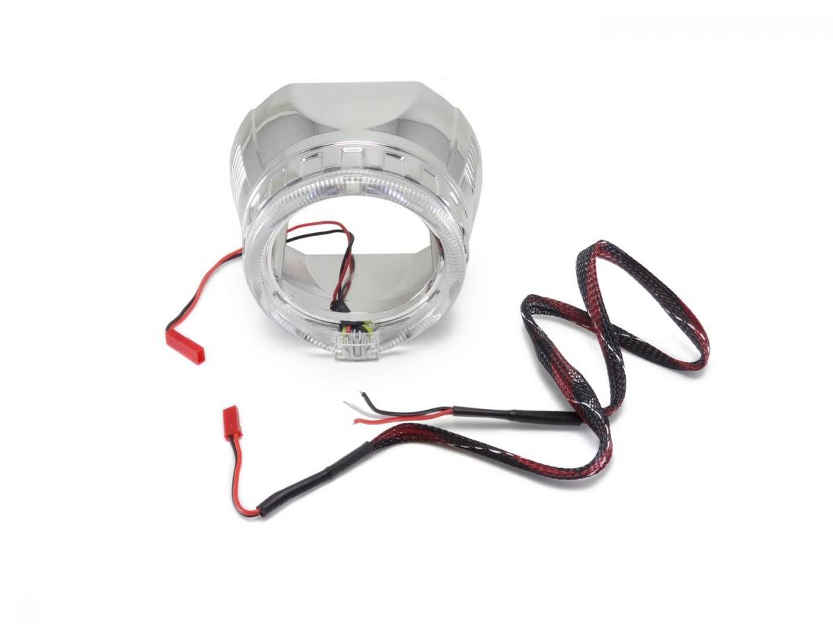 Біксенонові лінзи Infolight G5 Ultimate тип 3 з LED ангельськими очками