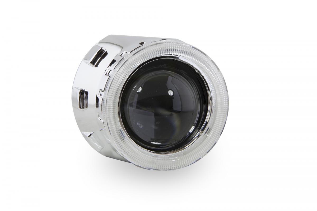 Биксеноновые линзы Infolight G5 Ultimate тип 2 CCFL газоразрядные ангельские глазки