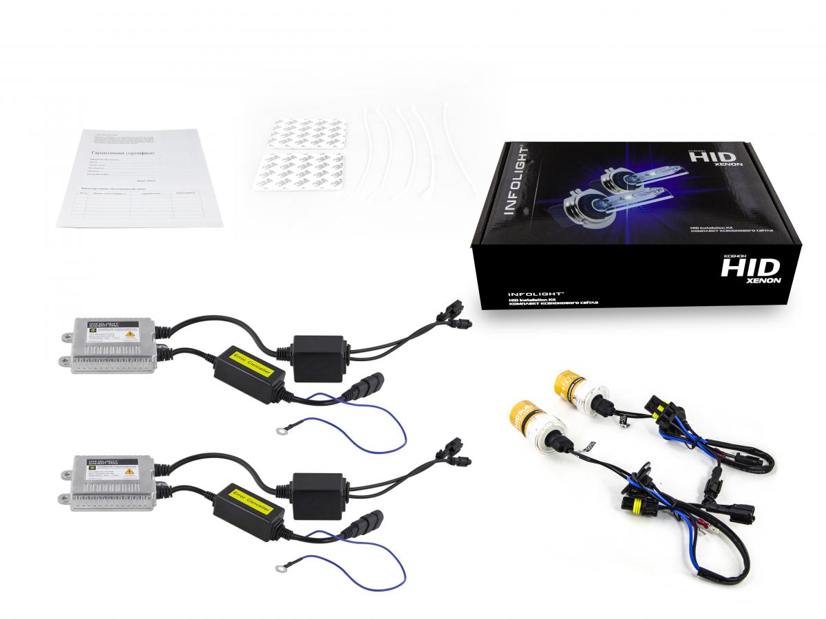 Комплект ксенону Infolight Expert Pro обманка H11 5000K+50%