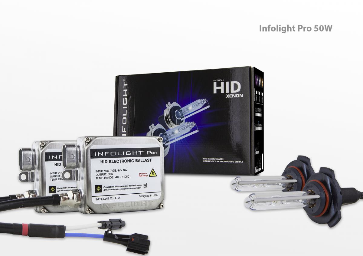 Комплект ксенона Infolight Pro (обманка) 50W HВ3 9005 5000K