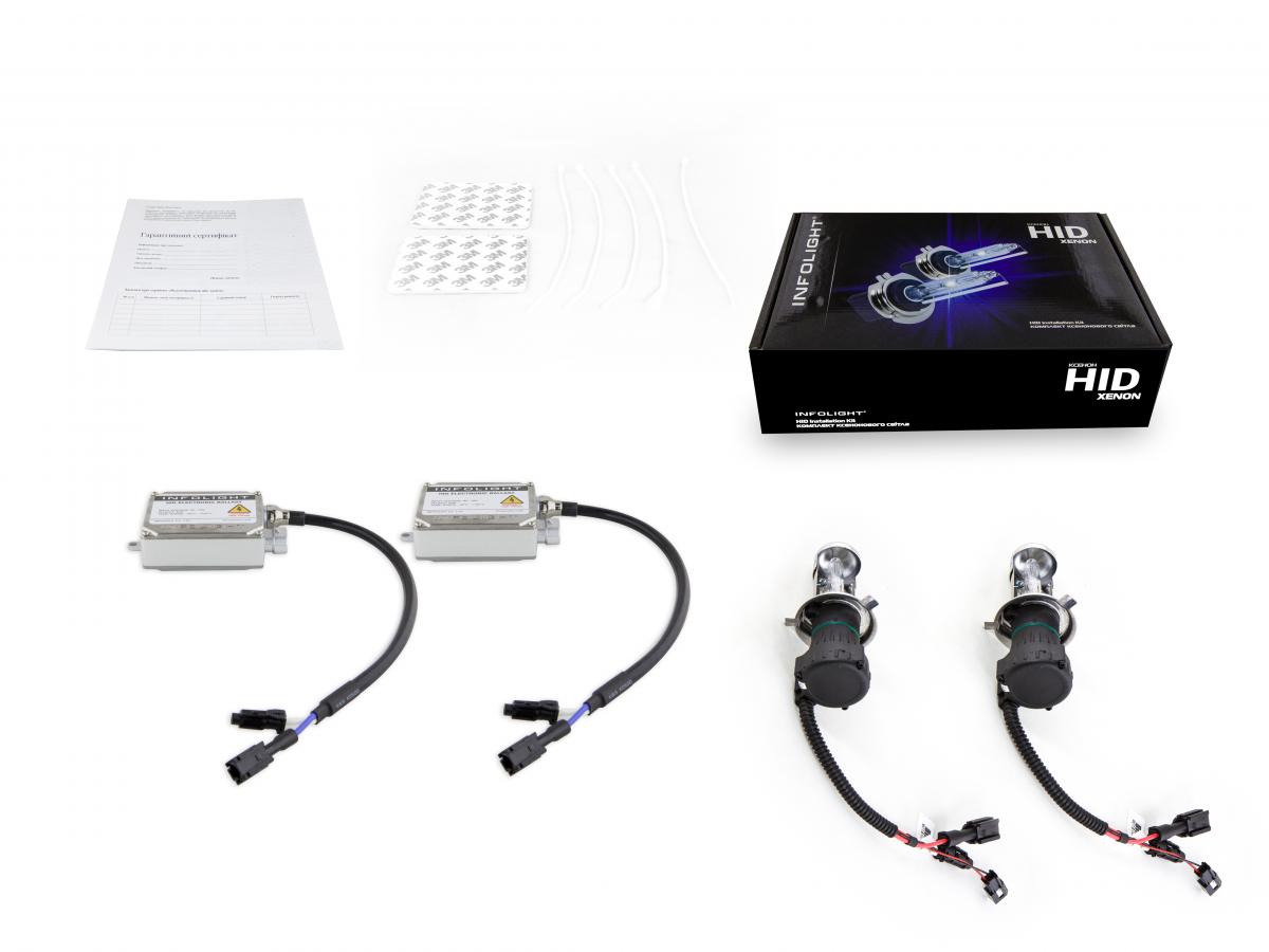 Комплект биксенона Infolight H4 6000К  35W