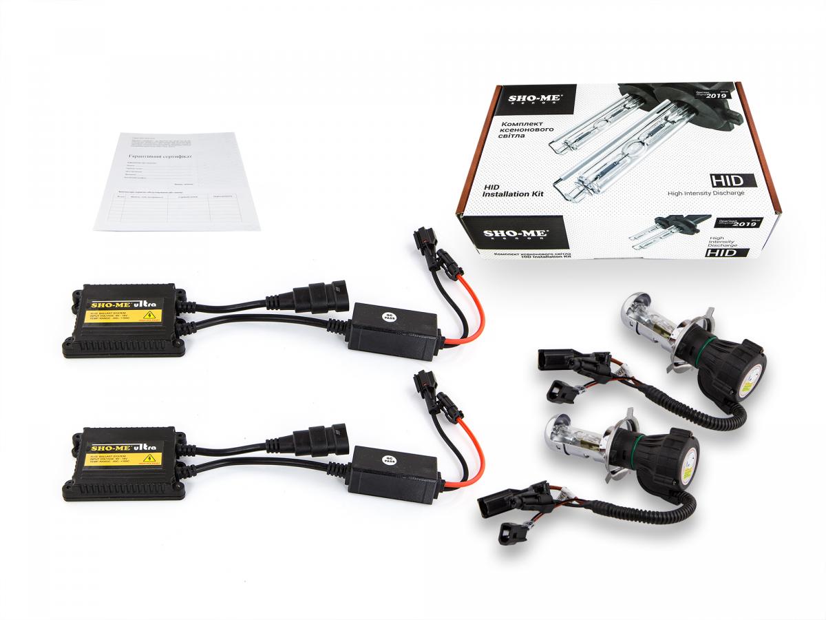 Комплект биксенон Sho-Me H4 4300K
