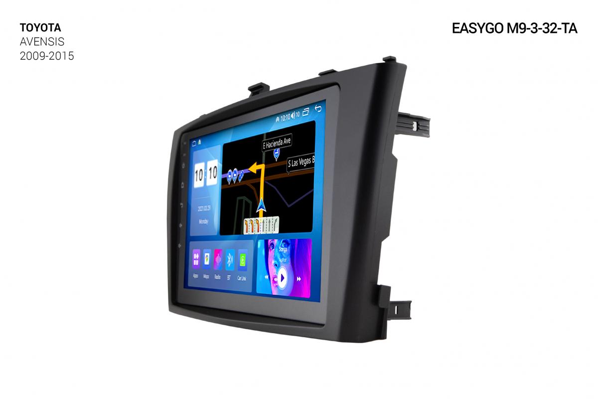 Штатная автомагнитола EasyGo M9-3-32-TA Toyota Avensis 2009-2015
