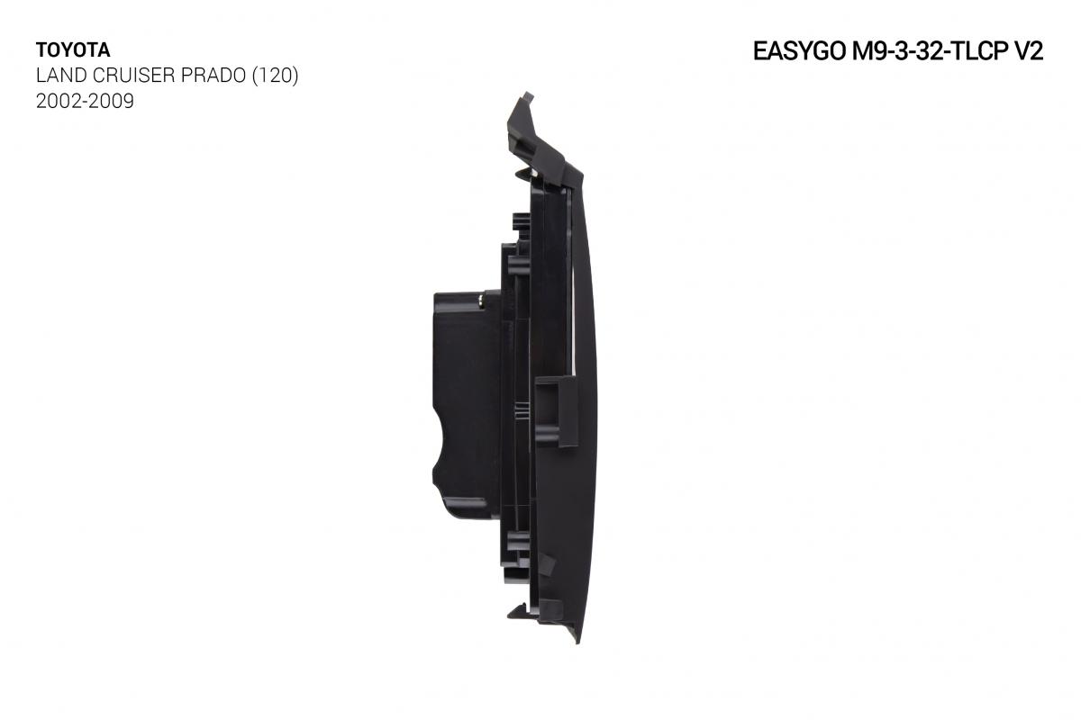 Штатная автомагнитола EasyGo M9-3-32-TLPC v2 Toyota Land Cruiser Prado (120) 2002-2009