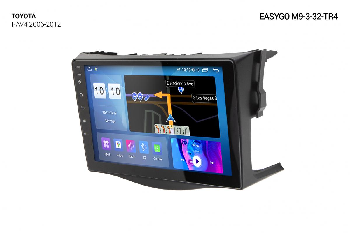 Штатная автомагнитола EasyGo M9-3-32-TR4 Toyota RAV4 2006-2012