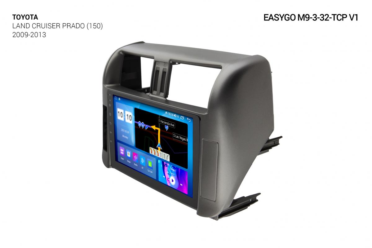 Штатна мультимедійна система EasyGo M9-3-32-TCP v1 Toyota Land Cruiser Prado (150) 2009-2013