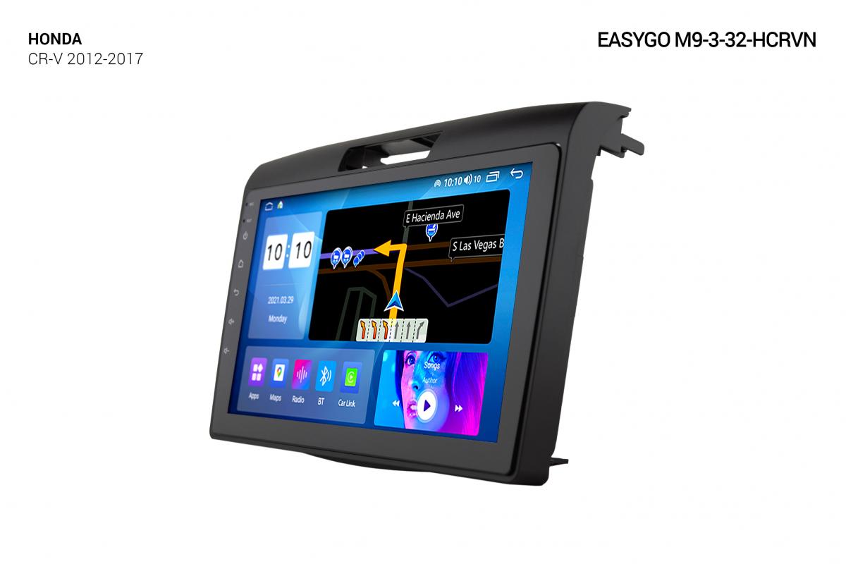 Штатная автомагнитола EasyGo M9-3-32-HCRVN Honda CR-V 2012 - 2017