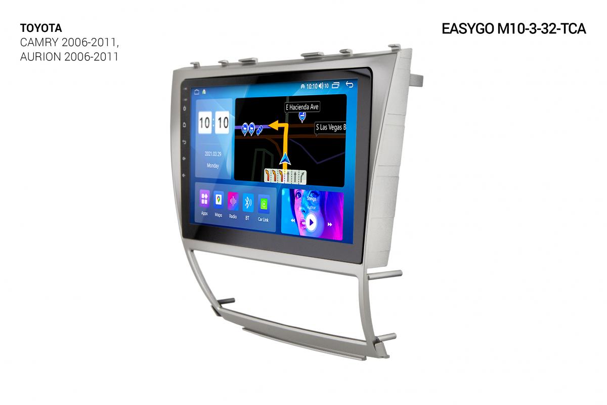 Штатная автомагнитола EasyGo M10-3-32-TCA Toyota: Camry (2006-2011); Aurion (2006-2011)