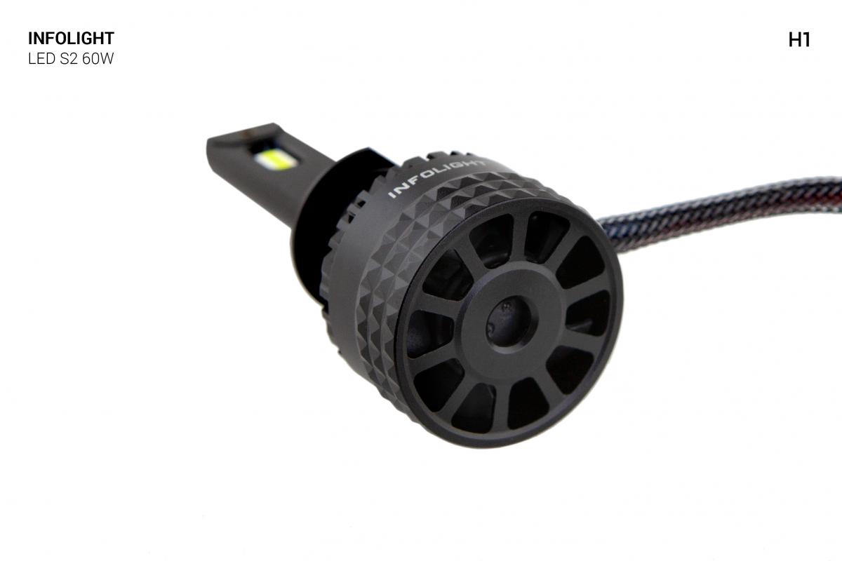 Комплект світлодіодних ламп Infolight S2 H1 60W