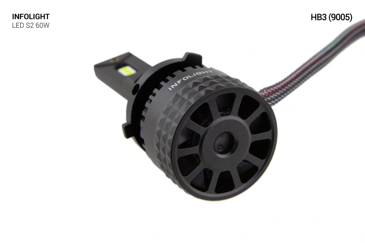 Комплект світлодіодних ламп Infolight S2 9005 60W