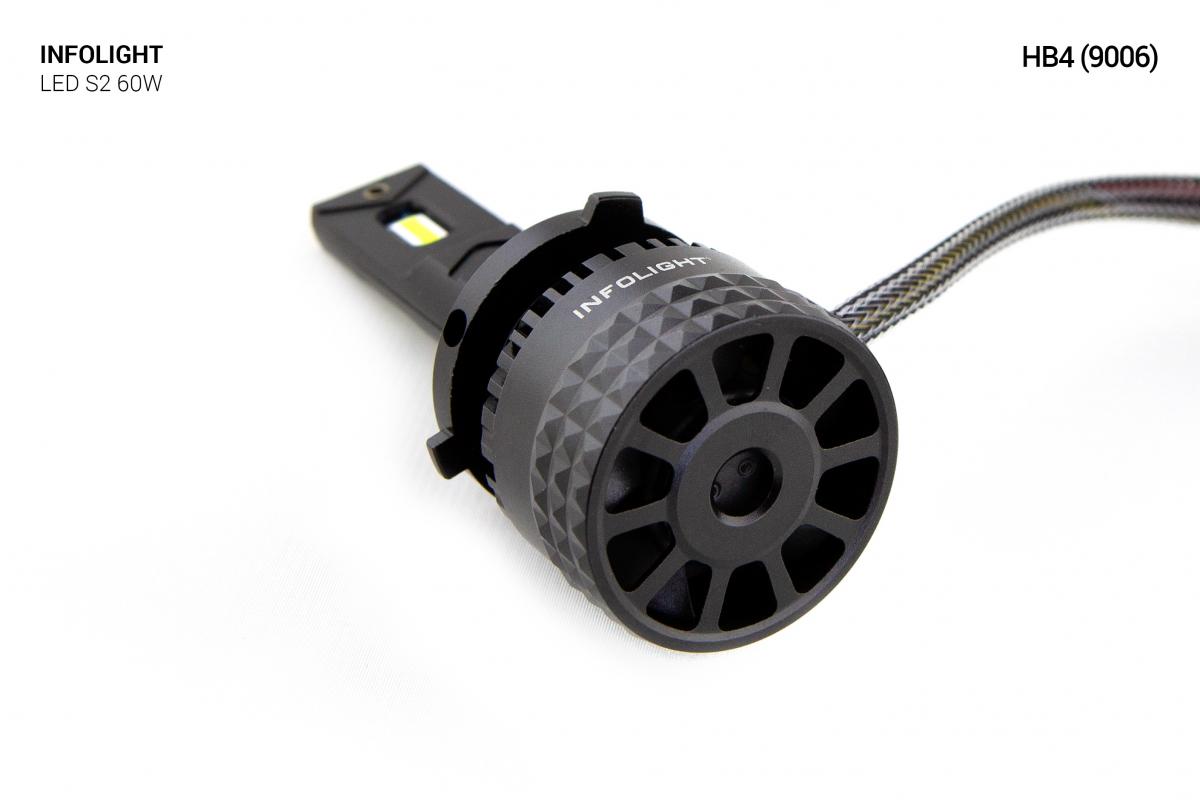 Комплект світлодіодних ламп Infolight S2 9006 60W