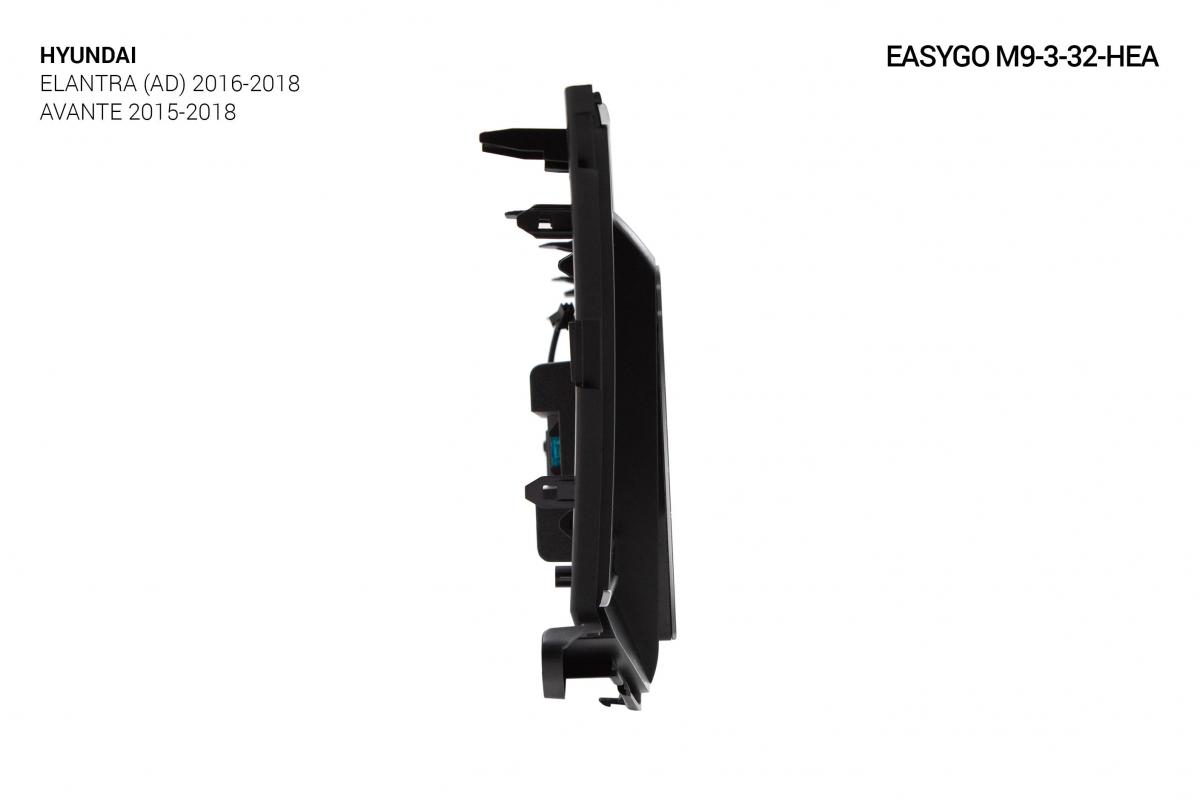 Штатная автомагнитола EasyGo M9-3-32-HEA Hyundai Elantra (AD) 2016-2018, Avante 2015-2018