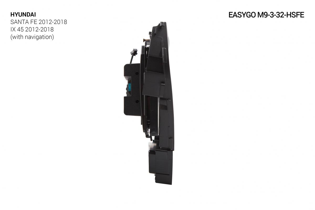 Штатная автомагнитола EasyGo M9-3-32-HSFE Hyundai Santa Fe, iX-45 2012-2018
