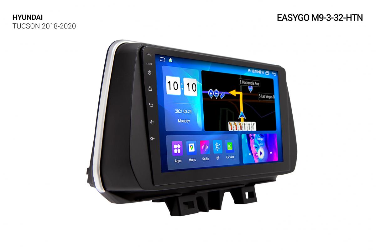 Штатная автомагнитола EasyGo M9-3-32-HTN Hyundai Tucson 2018-2020